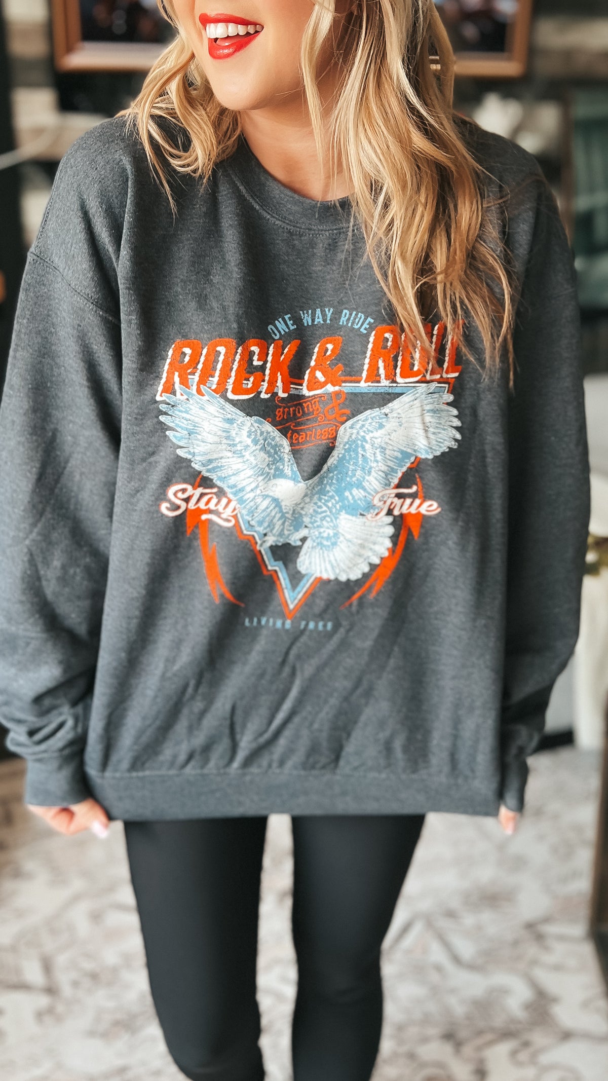 Rock & Roll | Graphic Sweatshirt
