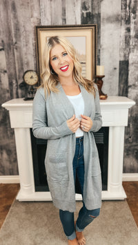 Sherry Cardigan | Grey