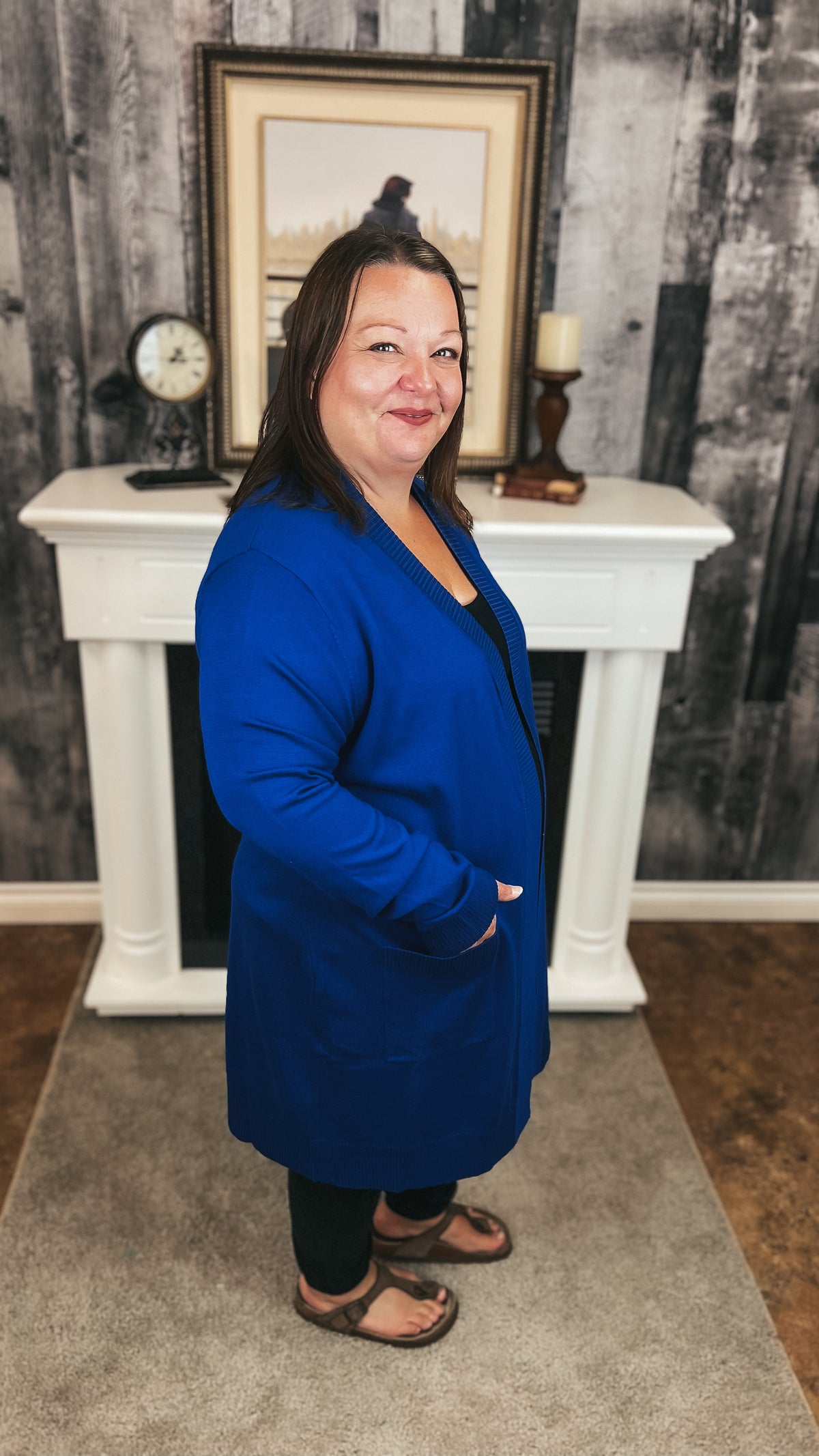 Sherry Cardigan | Cobalt Blue