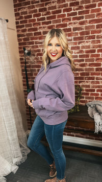 Shanna Hoodie | Dusty Plum