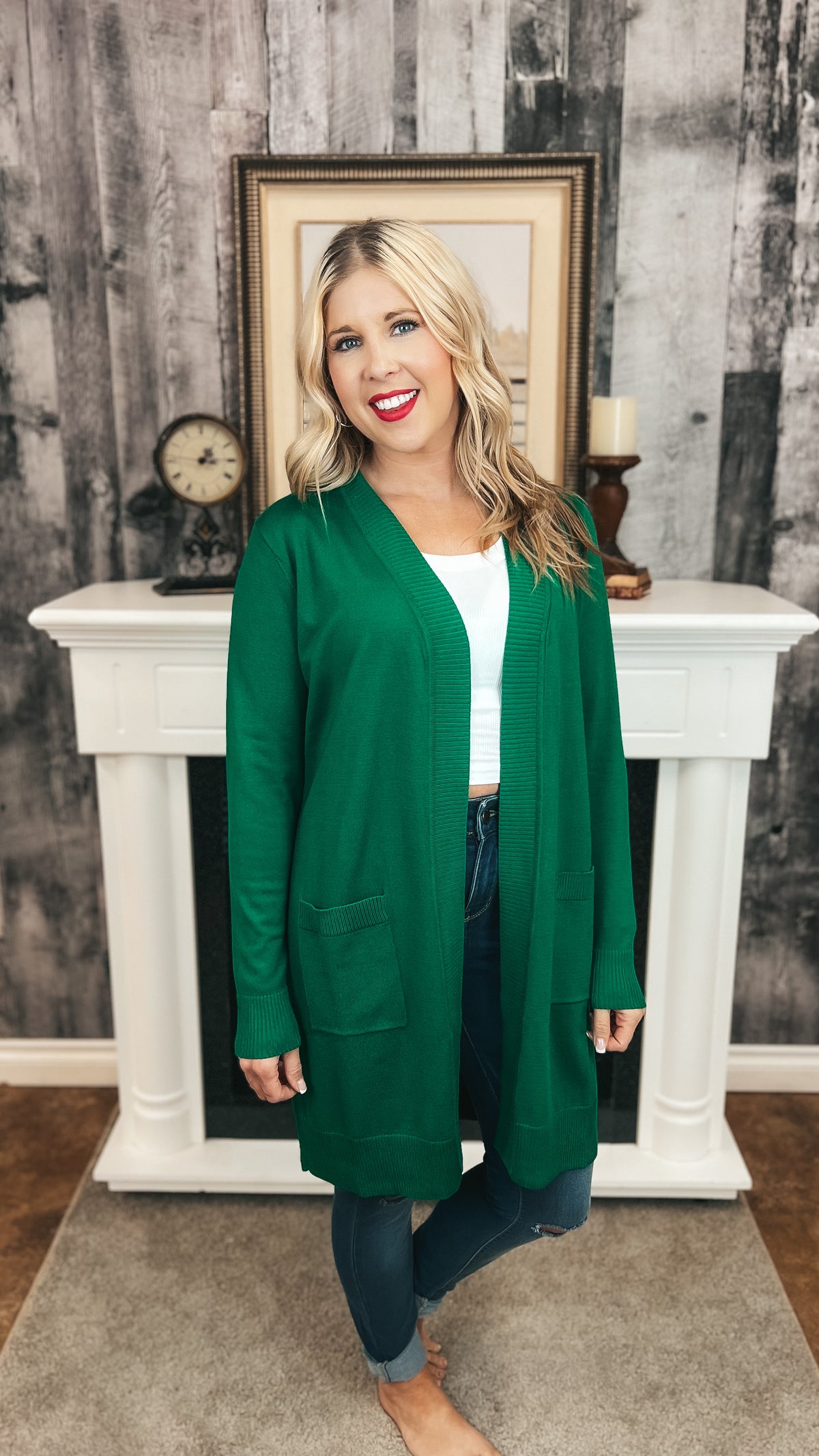 Sherry Cardigan | Green