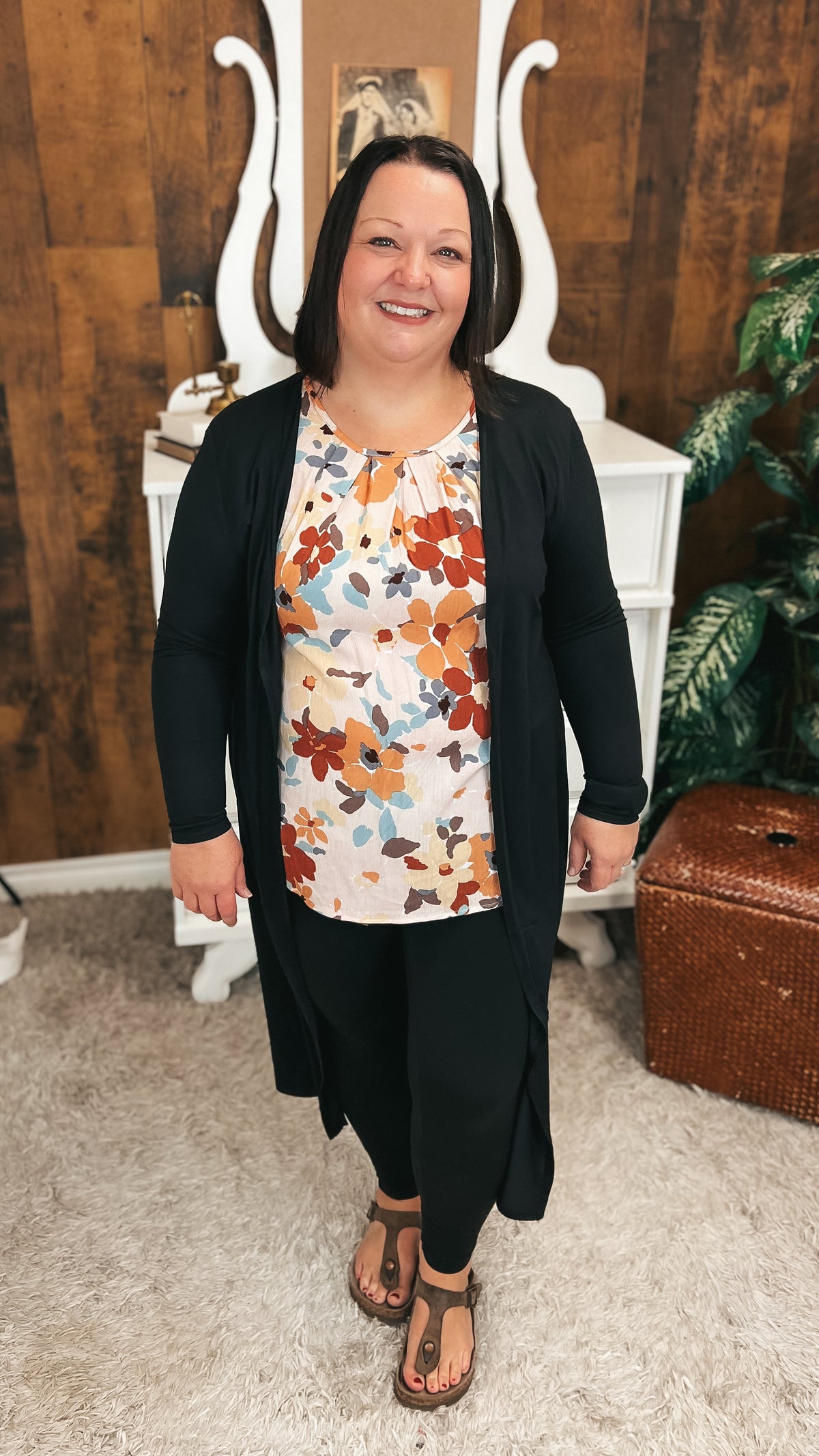 Becca Duster Cardigan | Black