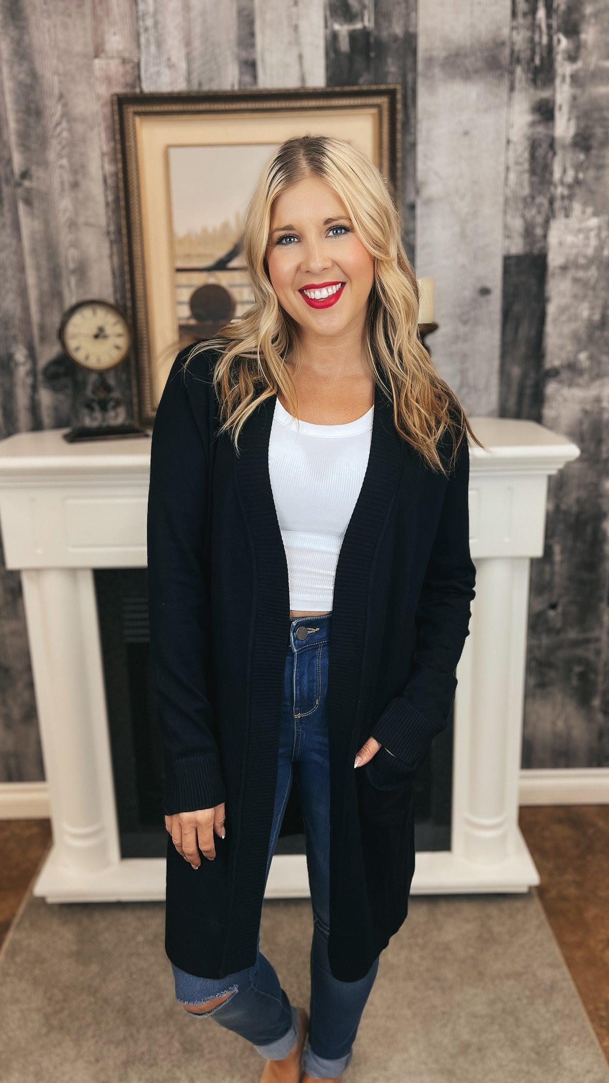 Sherry Cardigan | Black