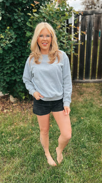 Jessie | Crewneck Sweatshirt | Grey