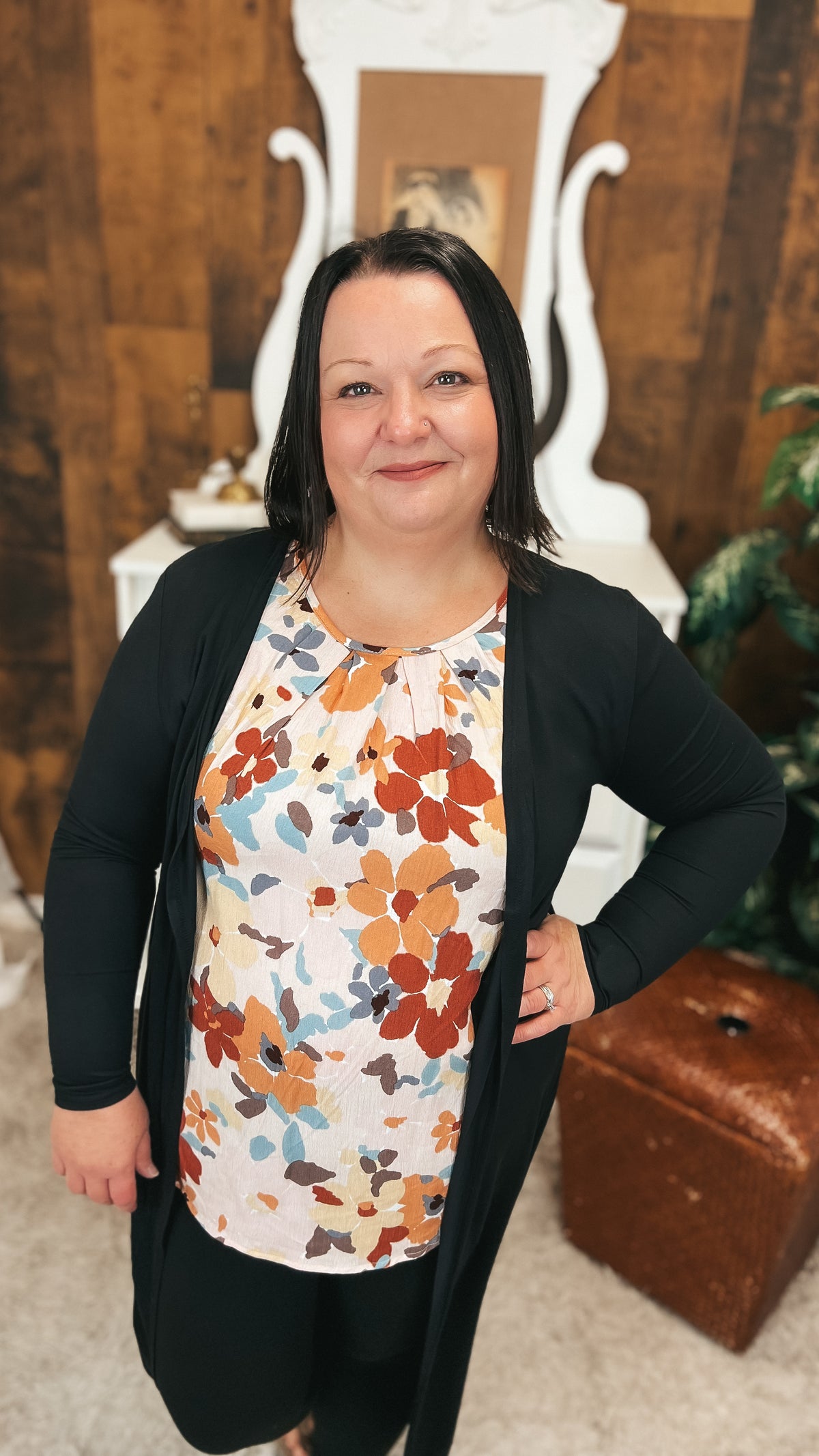 Becca Duster Cardigan | Black