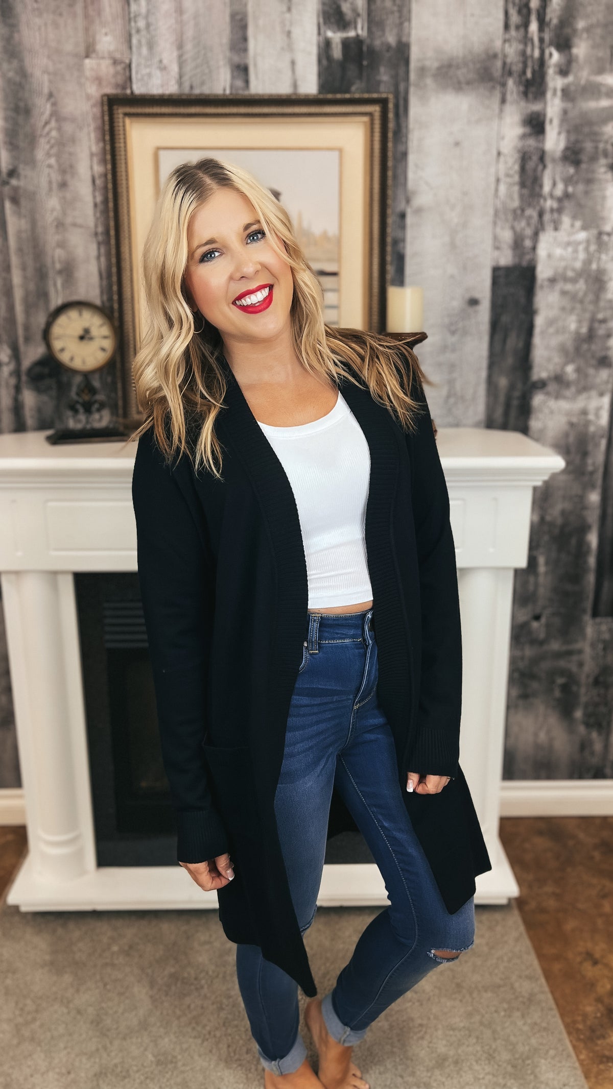 Sherry Cardigan | Black