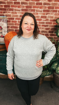 Jessie | Crewneck Sweatshirt | Grey