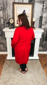 Sherry Cardigan | Red
