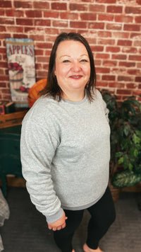 Jessie | Crewneck Sweatshirt | Grey