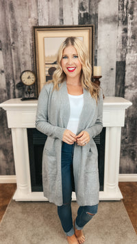 Sherry Cardigan | Grey
