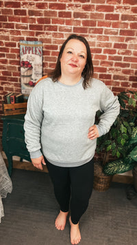 Jessie | Crewneck Sweatshirt | Grey