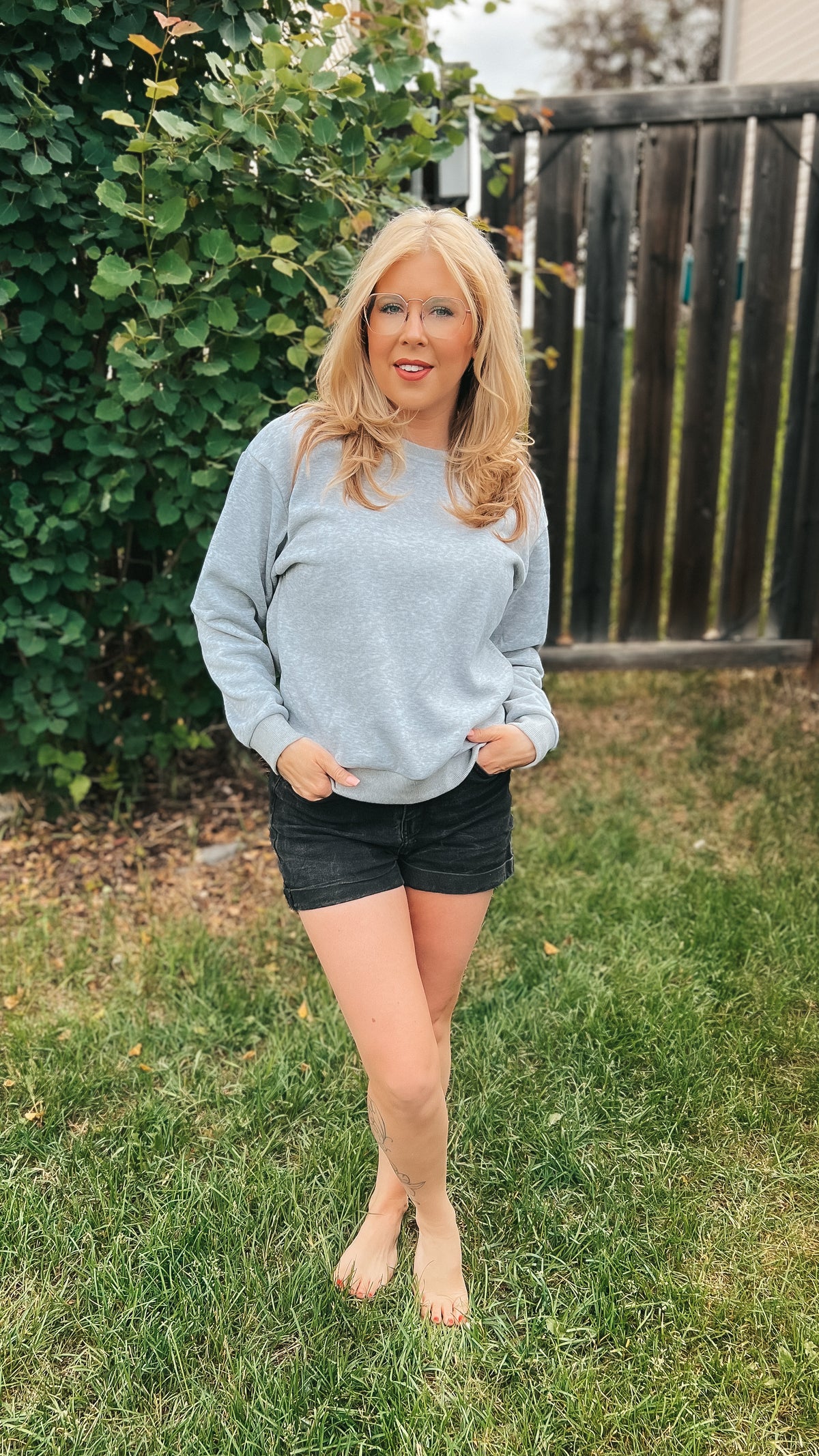 Jessie | Crewneck Sweatshirt | Grey