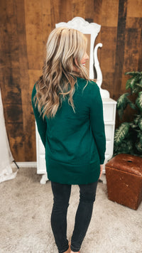 Sherry Cardigan 2.0 | Hunter Green