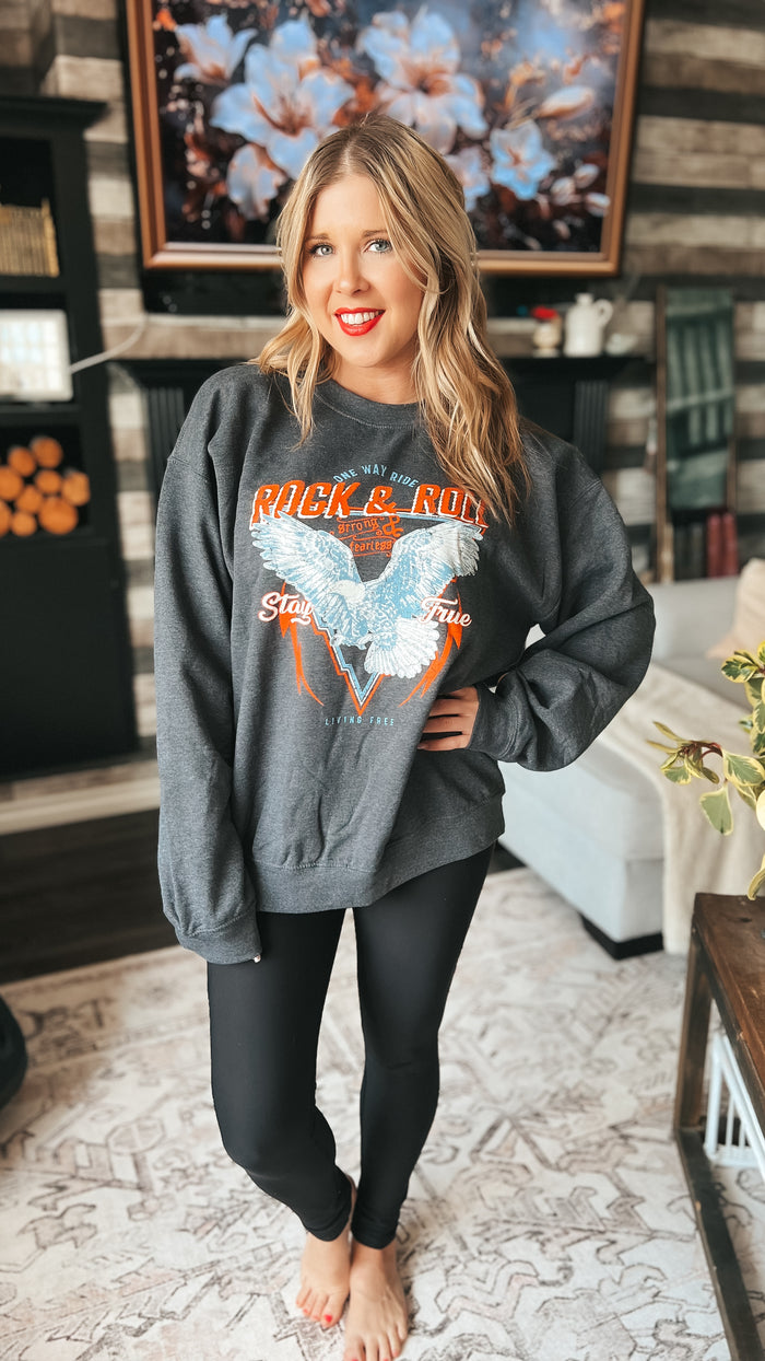 Rock & Roll | Graphic Sweatshirt