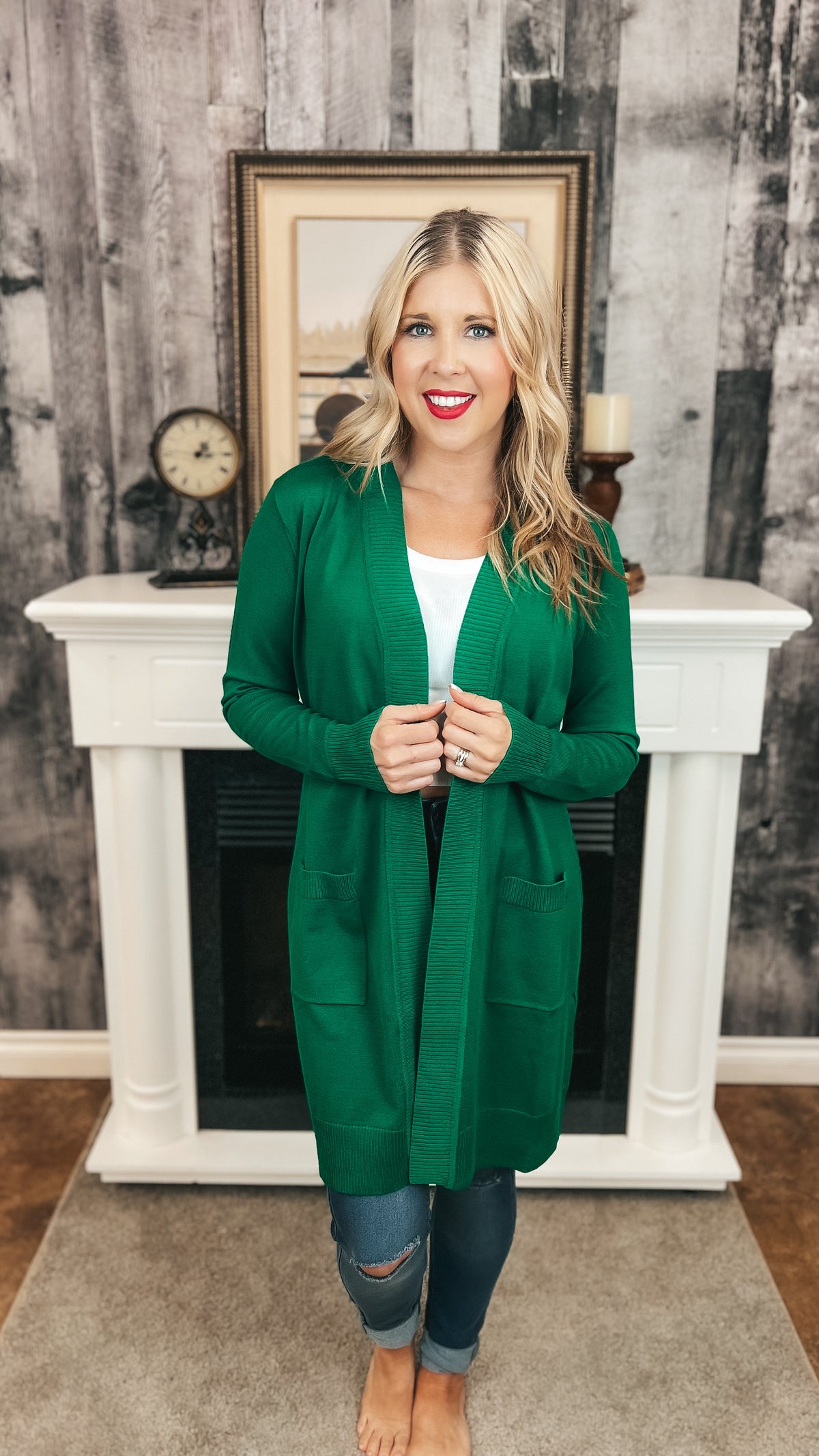 Sherry Cardigan | Green