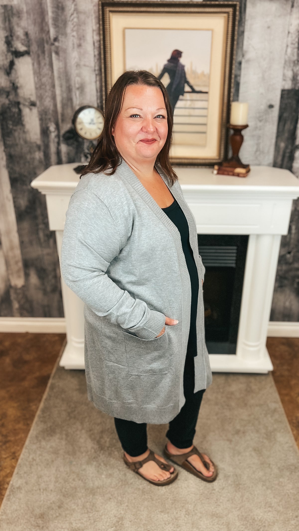 Sherry Cardigan | Grey