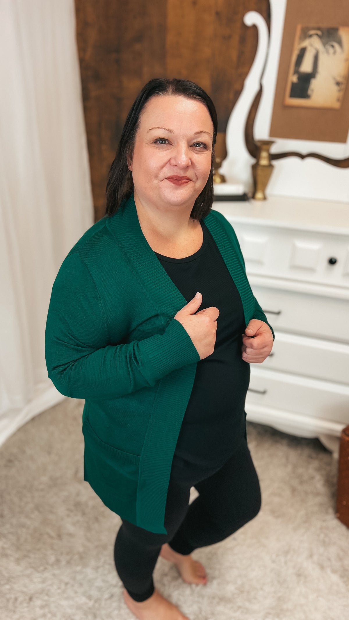 Sherry Cardigan 2.0 | Hunter Green