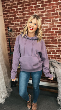 Shanna Hoodie | Dusty Plum
