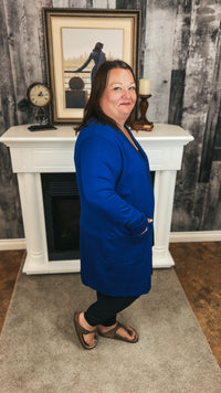 Sherry Cardigan | Cobalt Blue