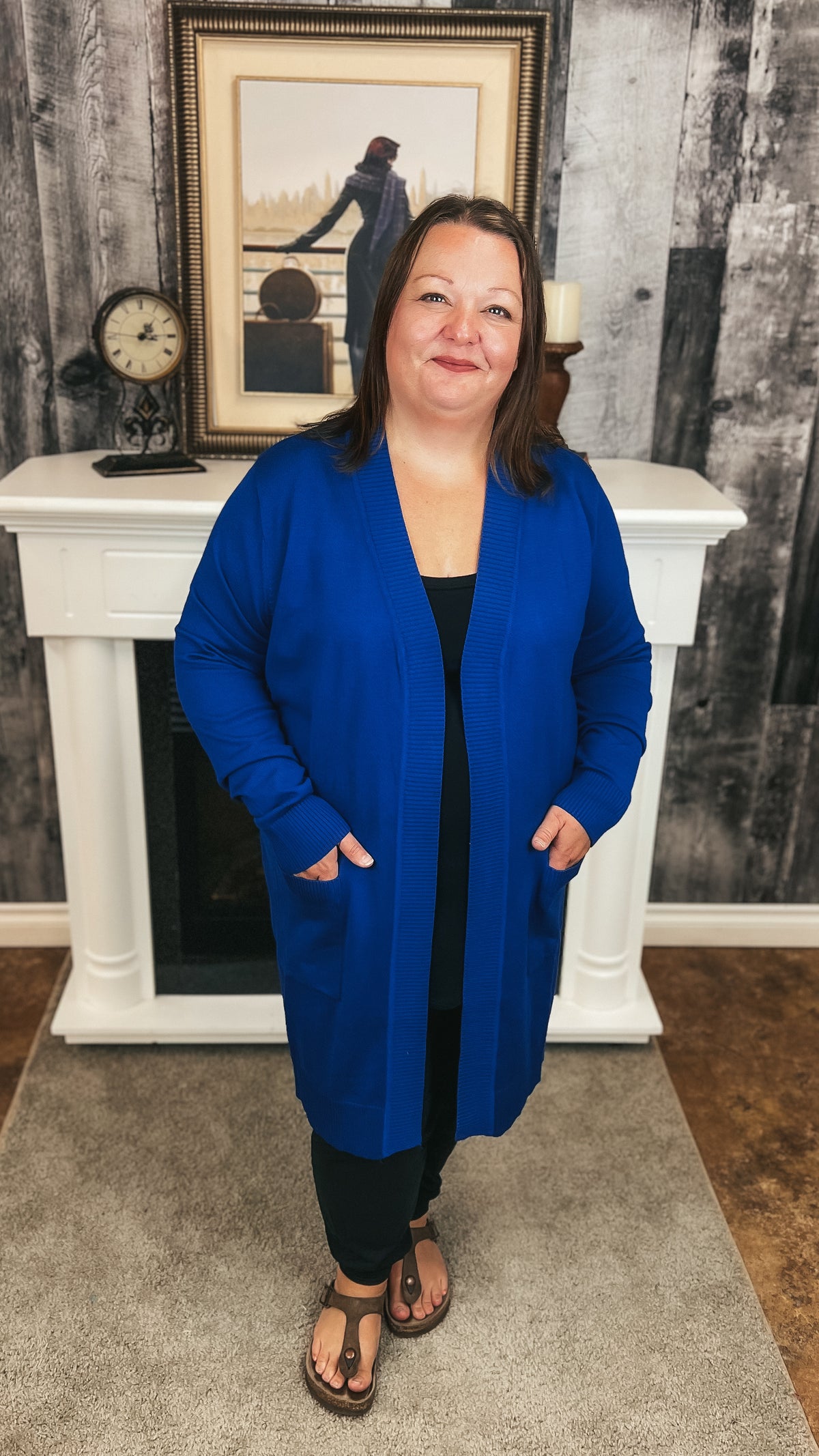 Sherry Cardigan | Cobalt Blue