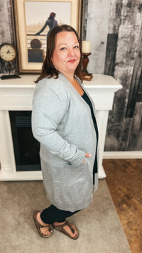 Sherry Cardigan | Grey