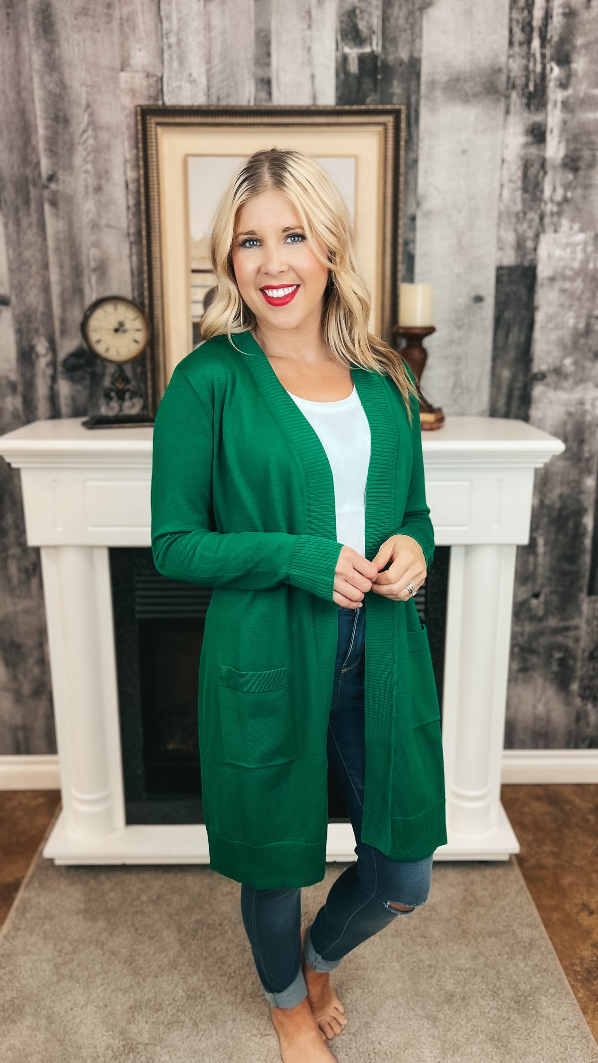 Sherry Cardigan | Green