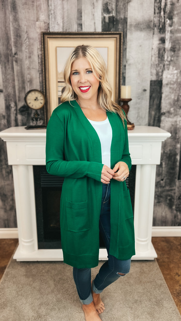 Sherry Cardigan | Green