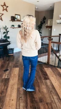 Liza Knit Sweater | Beige