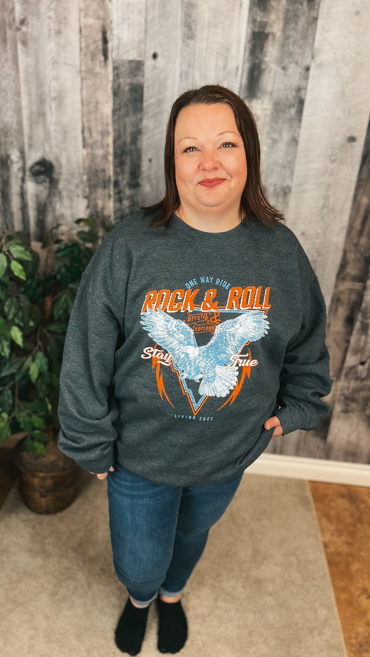 Rock & Roll | Graphic Sweatshirt