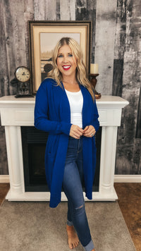 Sherry Cardigan | Cobalt Blue
