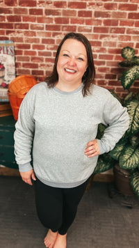 Jessie | Crewneck Sweatshirt | Grey