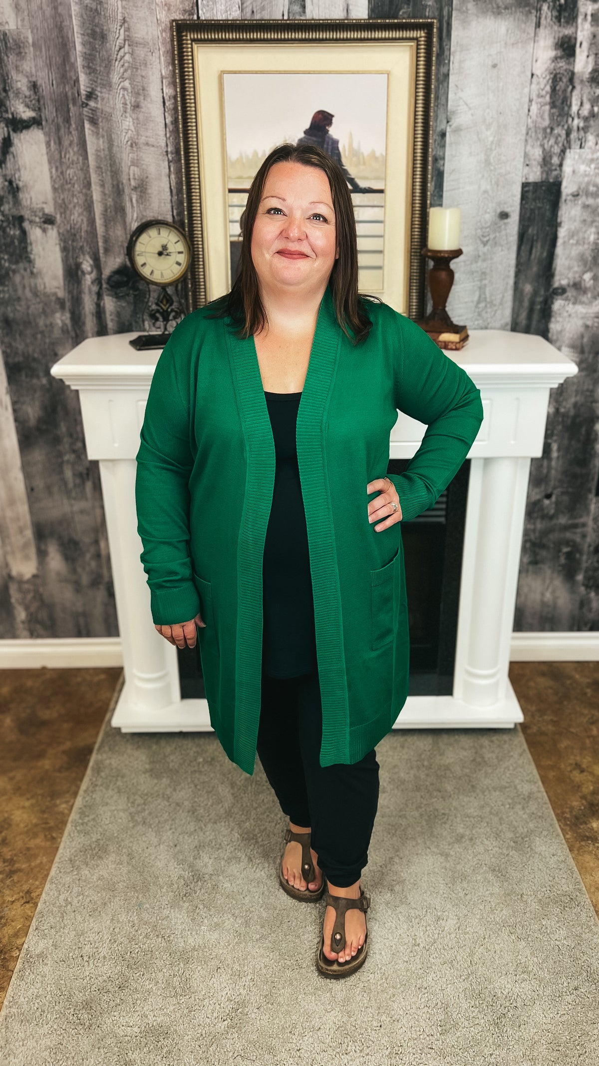 Sherry Cardigan | Green