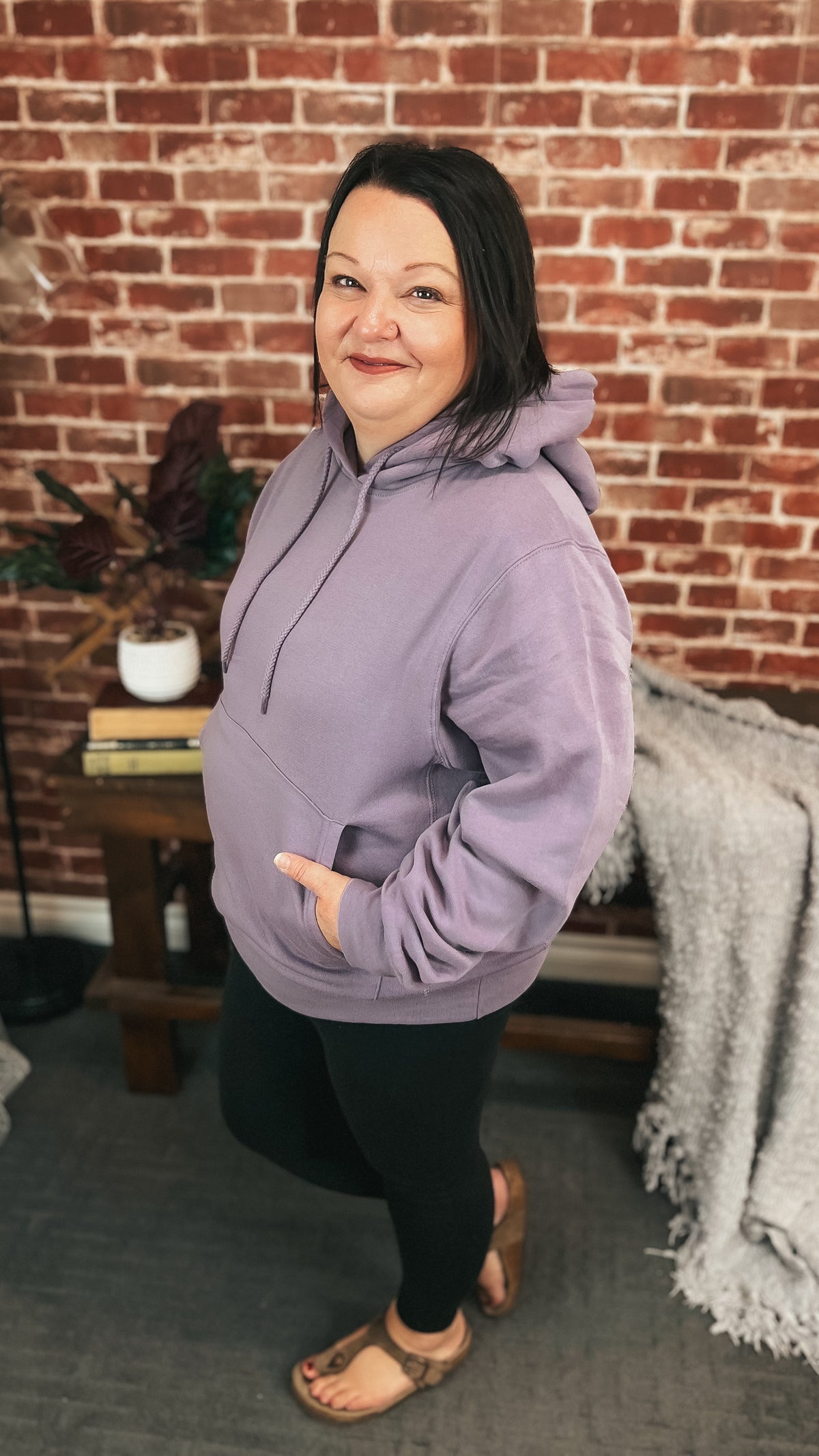 Shanna Hoodie | Dusty Plum
