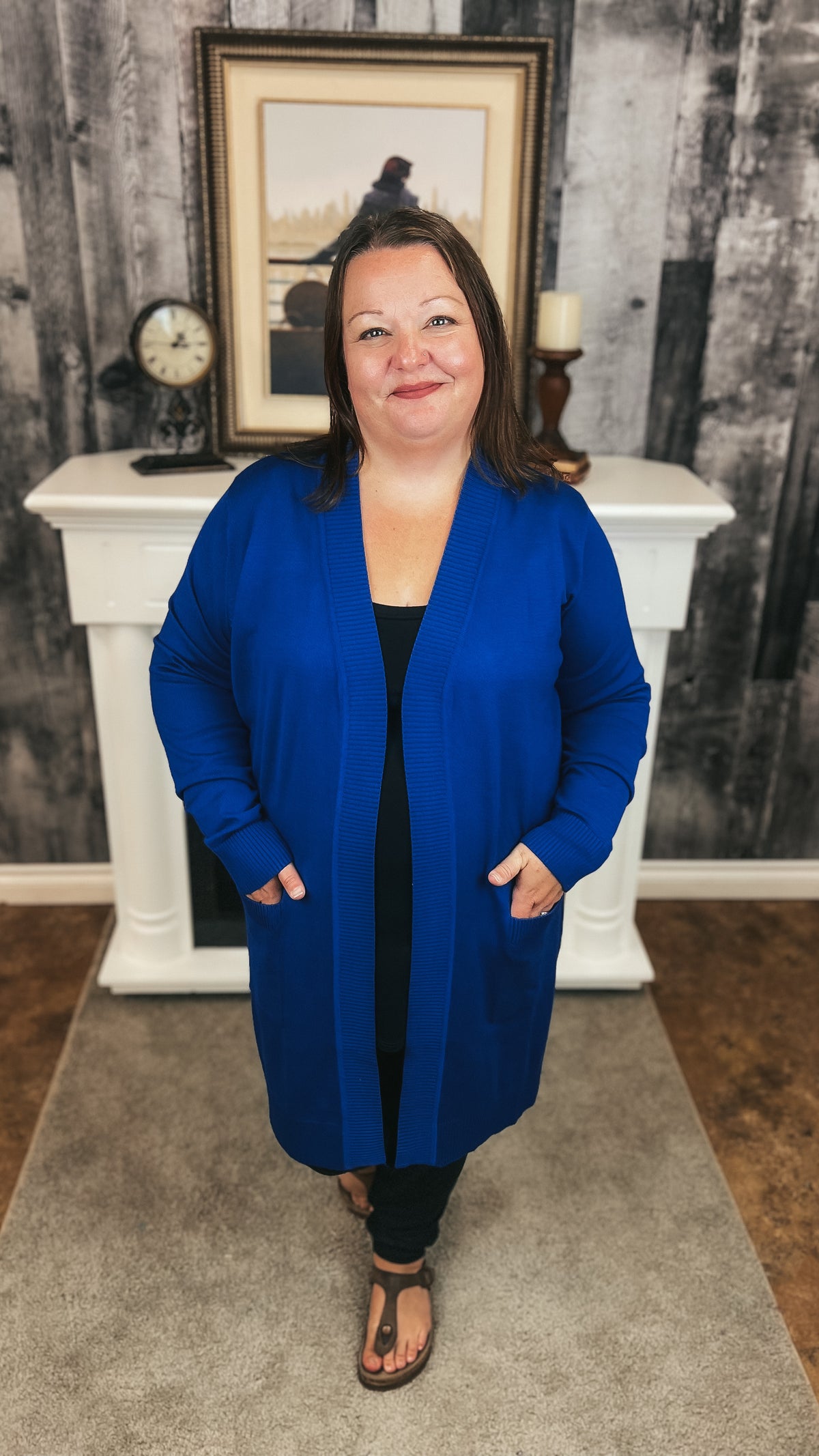 Sherry Cardigan | Cobalt Blue