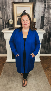 Sherry Cardigan | Cobalt Blue