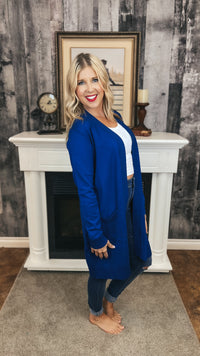 Sherry Cardigan | Cobalt Blue
