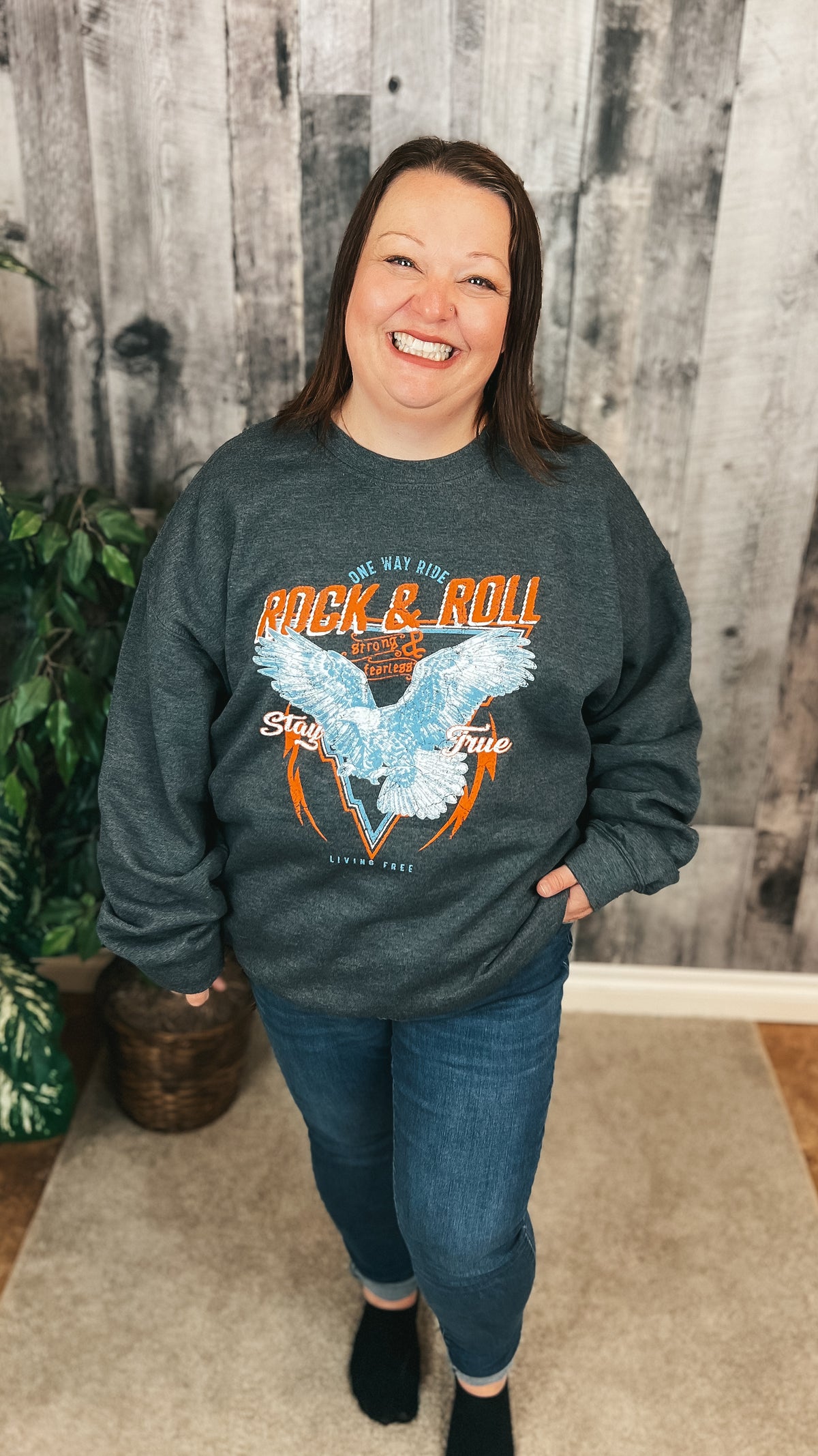 Rock & Roll | Graphic Sweatshirt