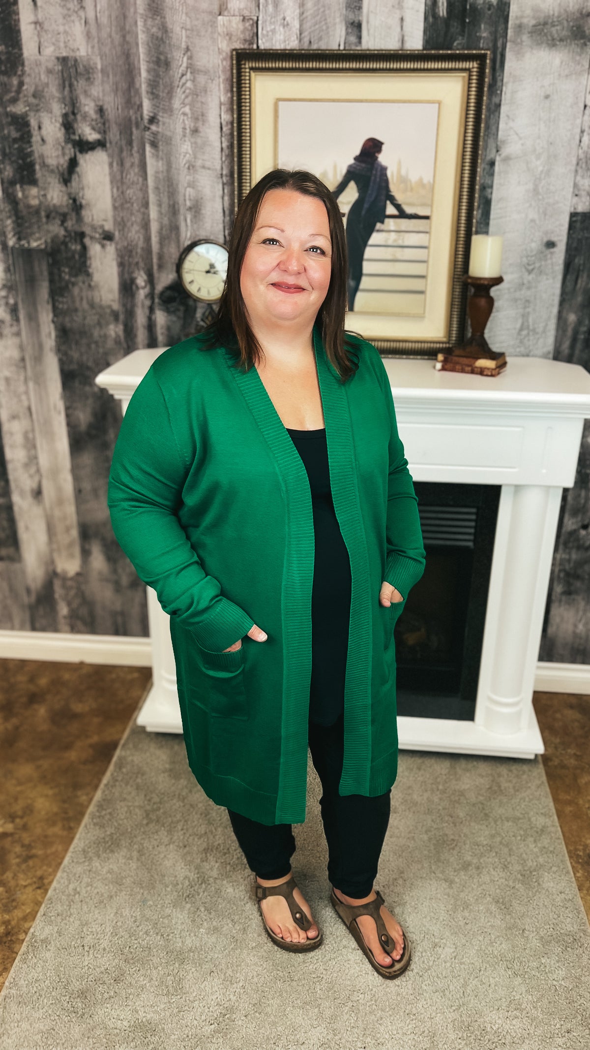 Sherry Cardigan | Green