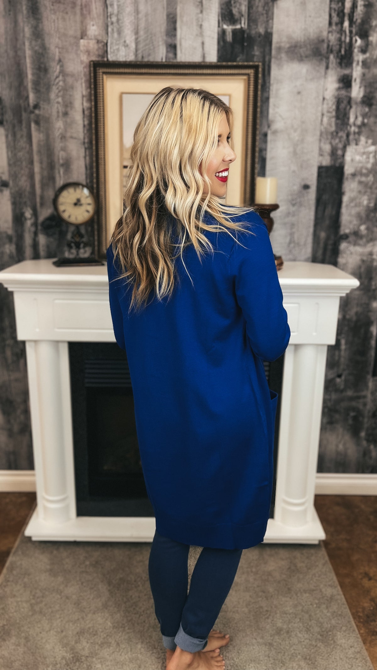 Sherry Cardigan | Cobalt Blue