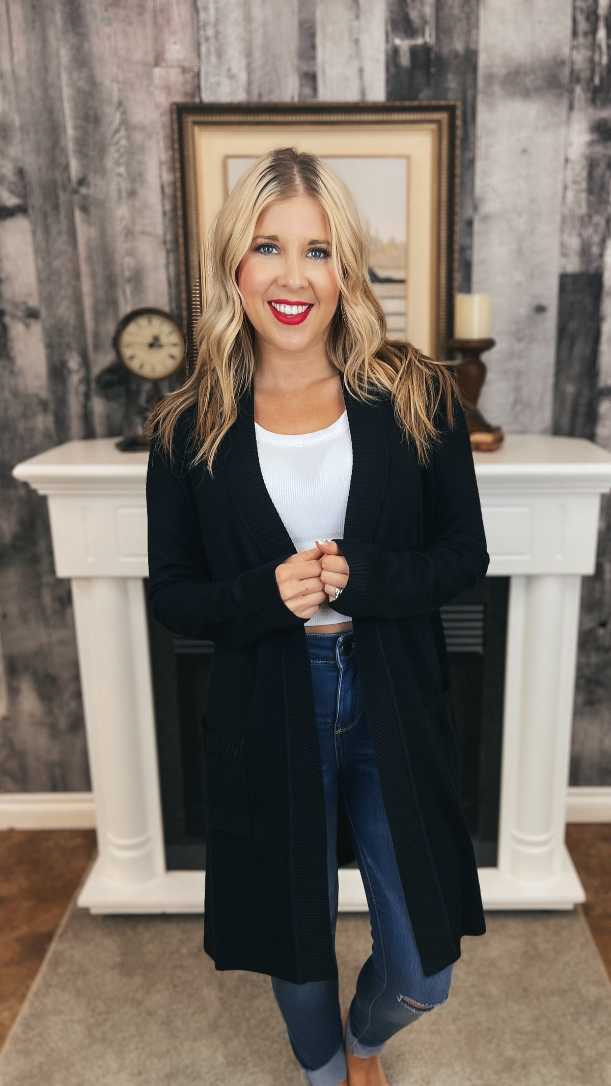 Sherry Cardigan | Black