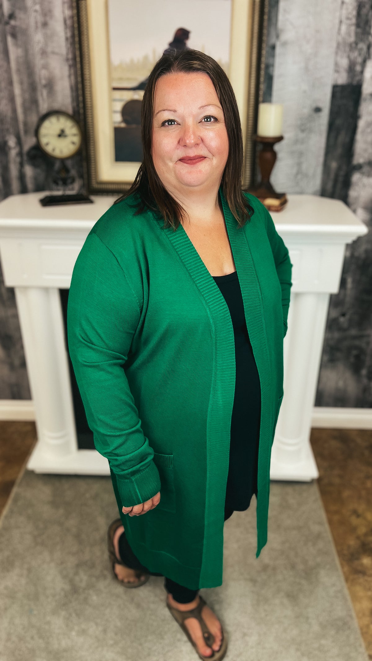 Sherry Cardigan | Green