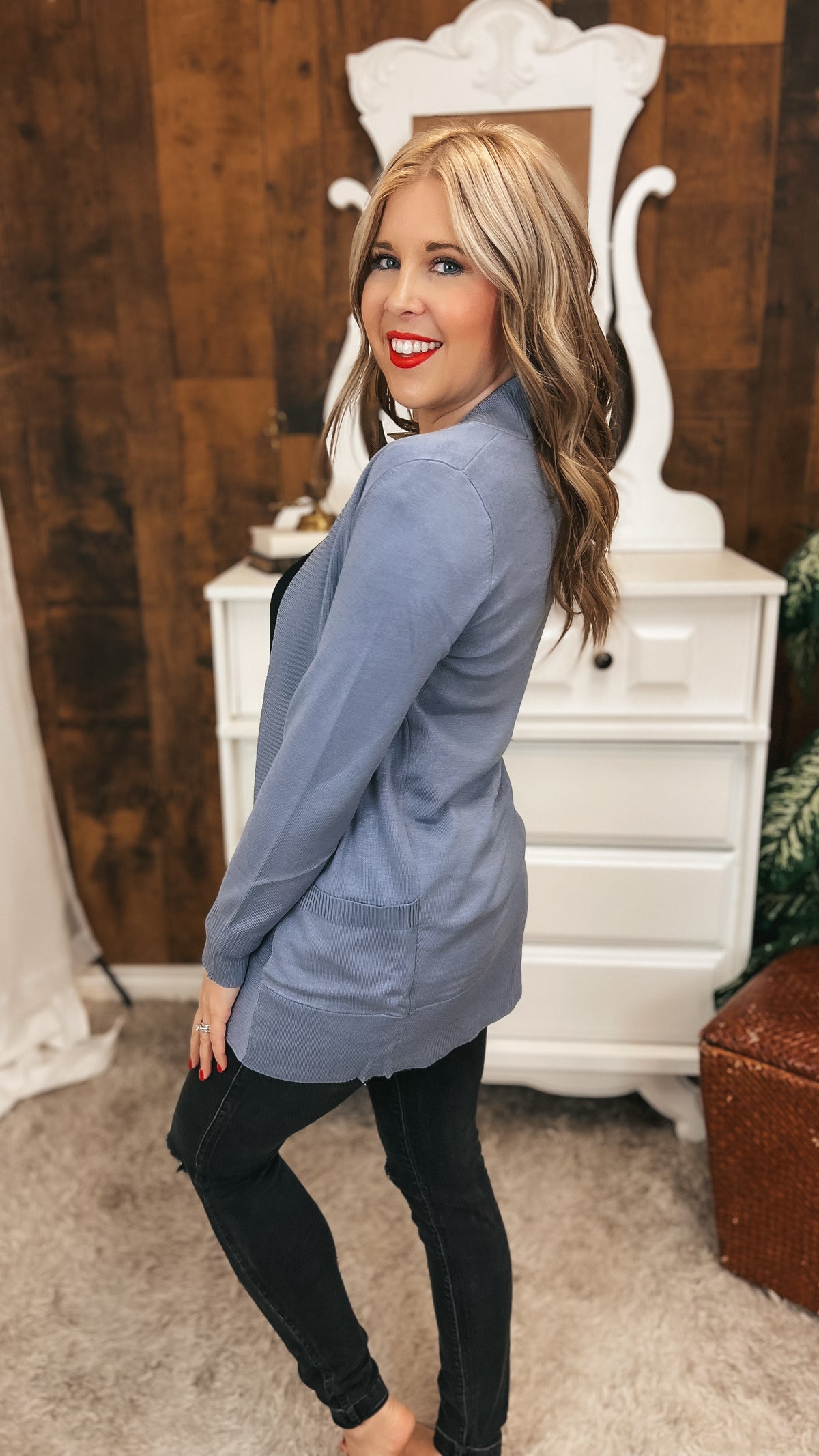 Sherry Cardigan 2.0 | Iris Blue