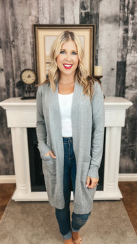 Sherry Cardigan | Grey