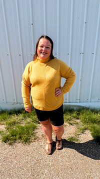 Sheila Knit Sweater | Mustard