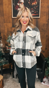 Charlotte Shacket| Black & Cream