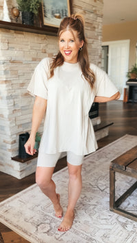 Nic Short Set: Sand Beige