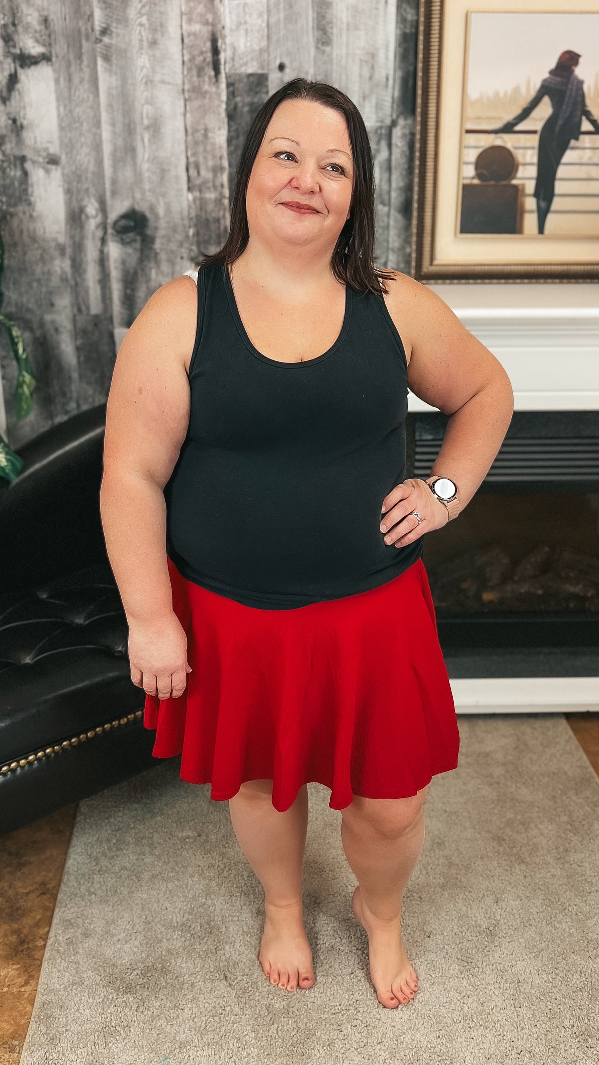 Cassandra Skort | Red