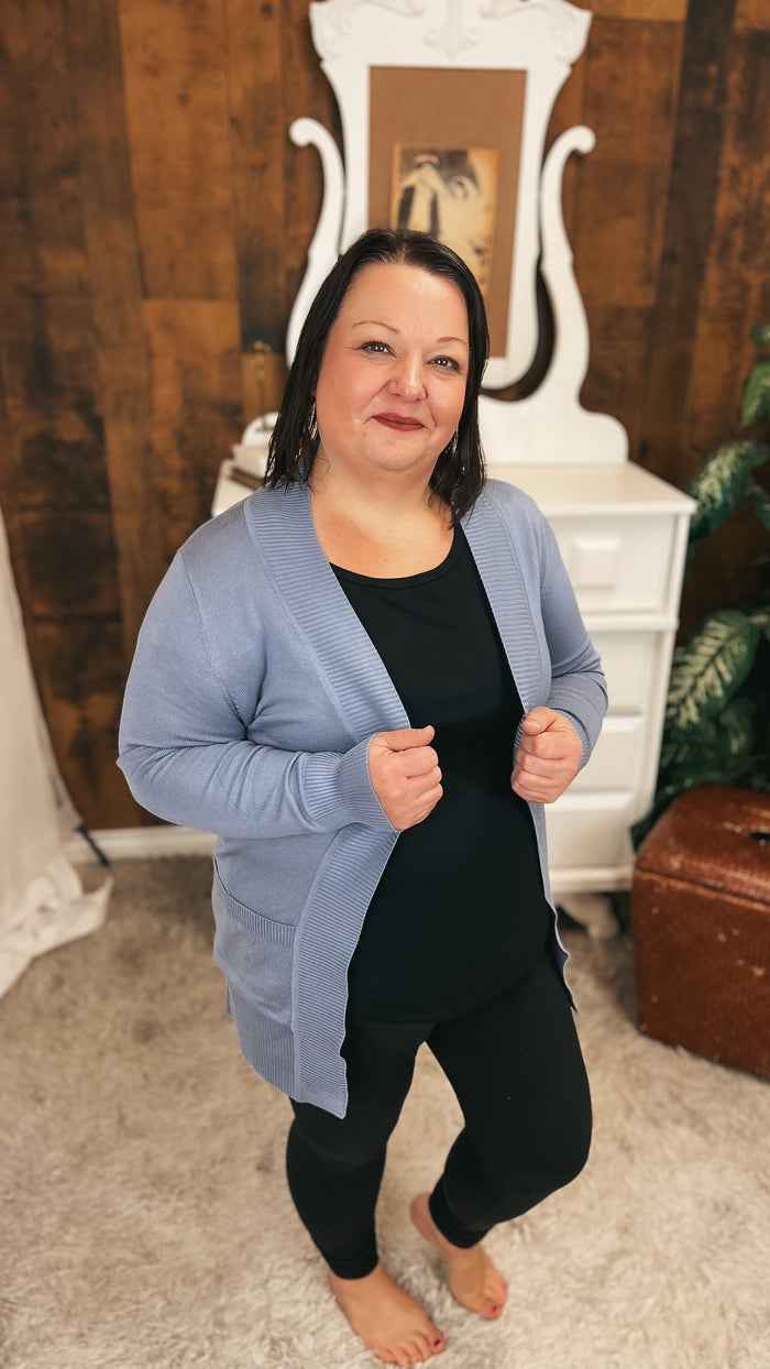 Sherry Cardigan 2.0 | Iris Blue