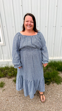 Autumn Plaid Sundress | Black & Ivory