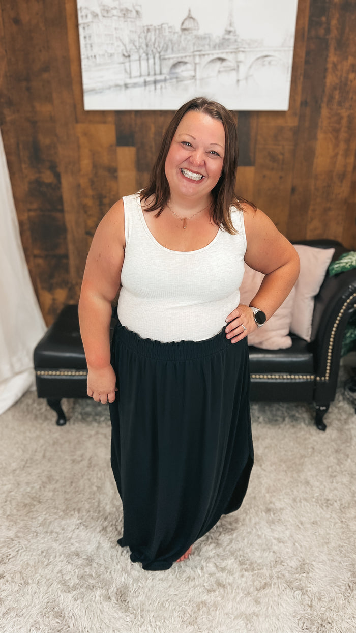 Michelle Maxi Skirt | Black